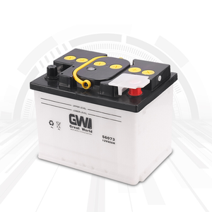 GW Brand Car Battery 12V 60Ah Dry Charged Battery