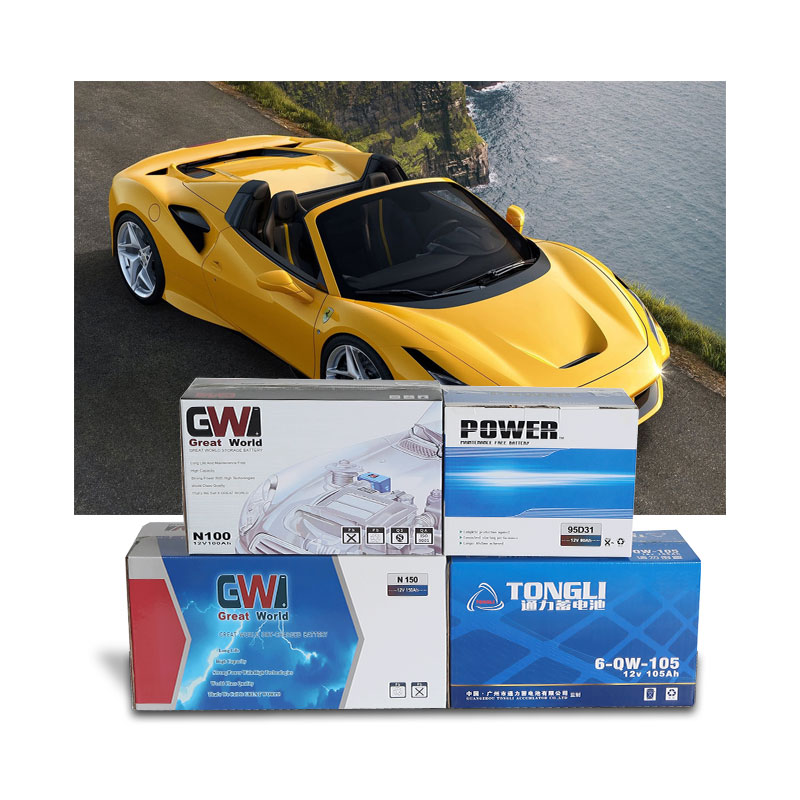 GW Brand Car Battery 12V 100Ah AGM Battery