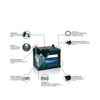 POWER Brand Car Battery 12V 75Ah Maintenance Free Starter Stop Battery