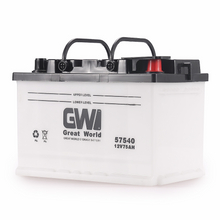 GW Brand 12V 75ah Car Dry Charged Battery DIN75 Lead-acid Auto Starter Battery