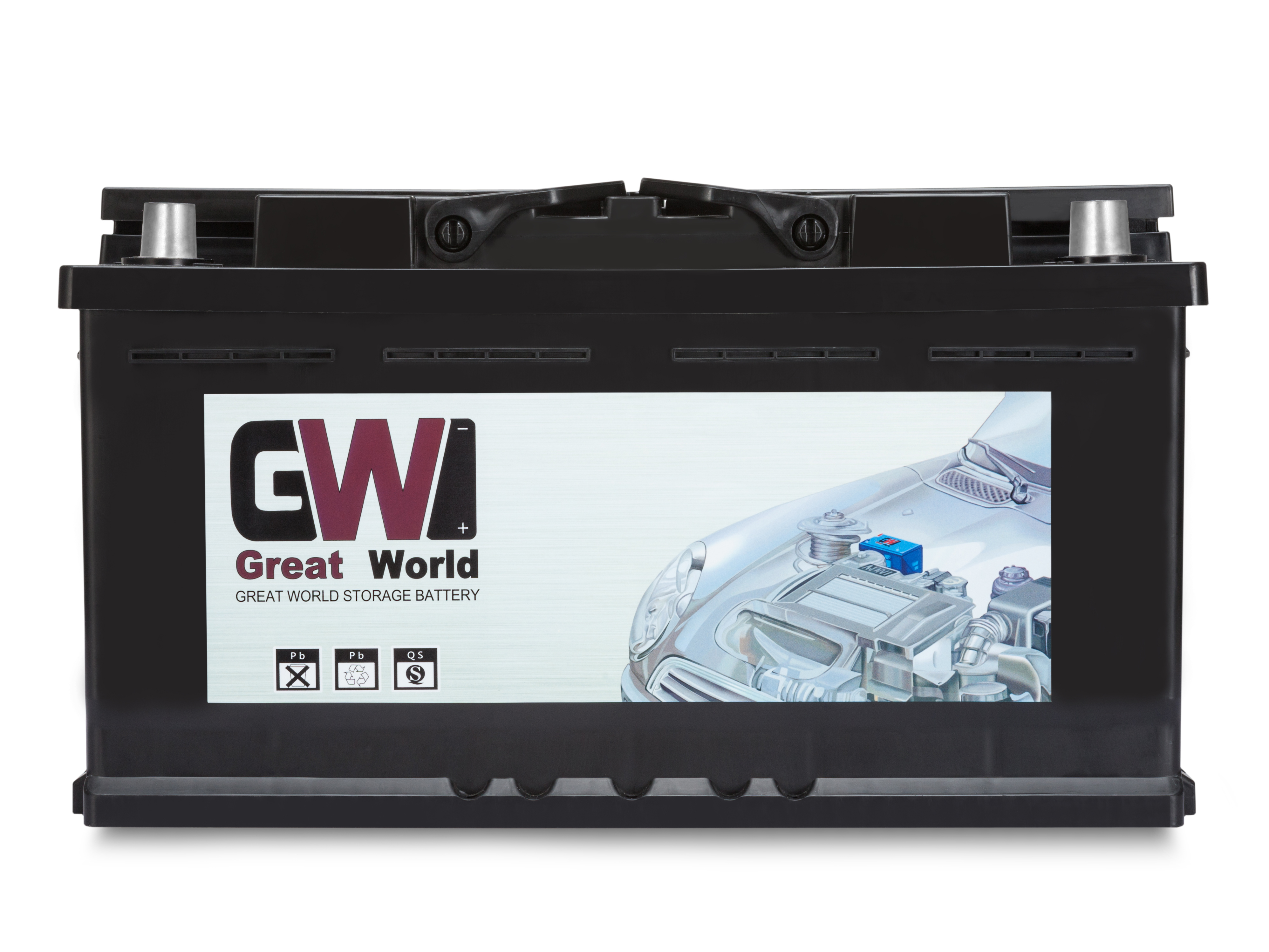 GW Brand DIN88 Car Battery 12V 88Ah Lead-acid Maintenance Free Auto Battery