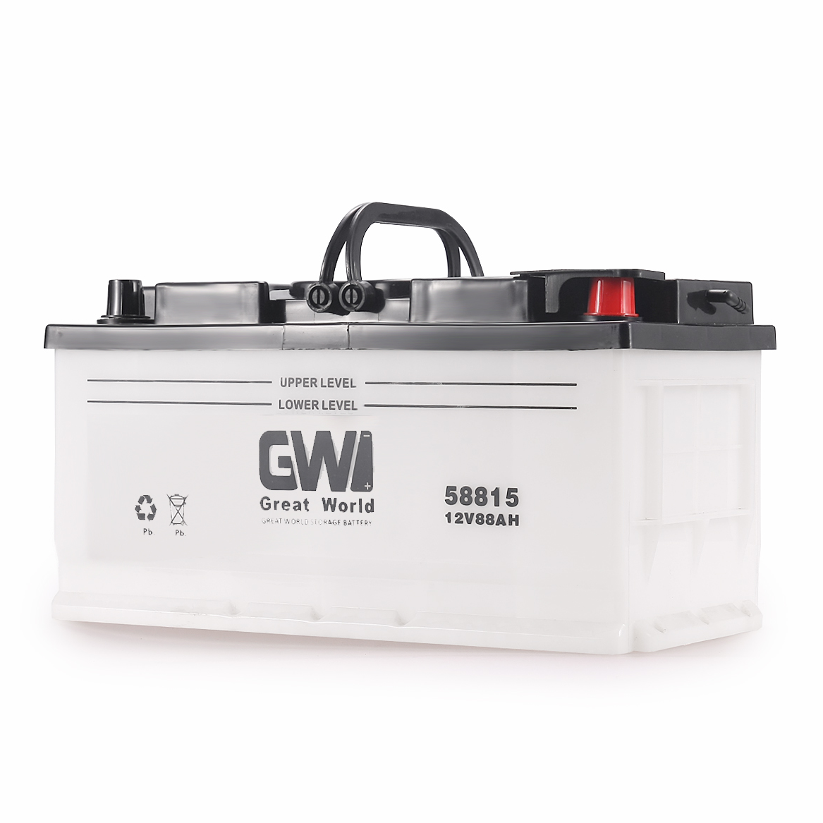 GW Brand 12V 100ah Car Dry Charged Battery DIN100 Lead-acid Auto Starter Battery